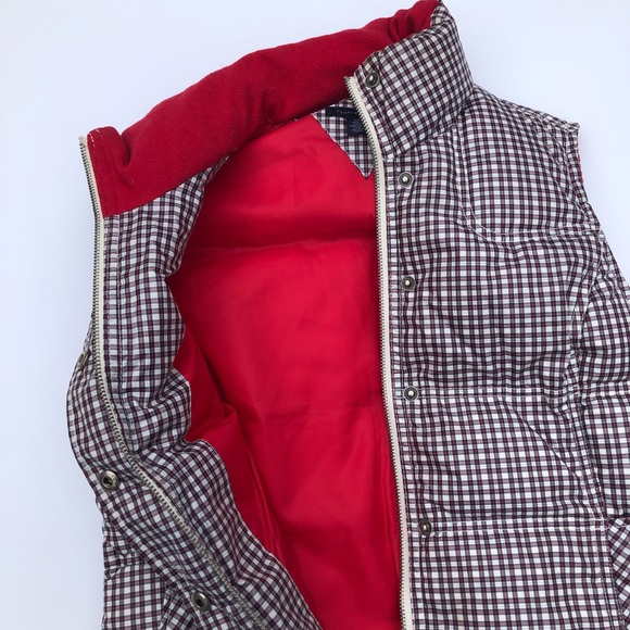 Tommy Hilfiger Gingham Patterned Vest - Picture 8 of 9